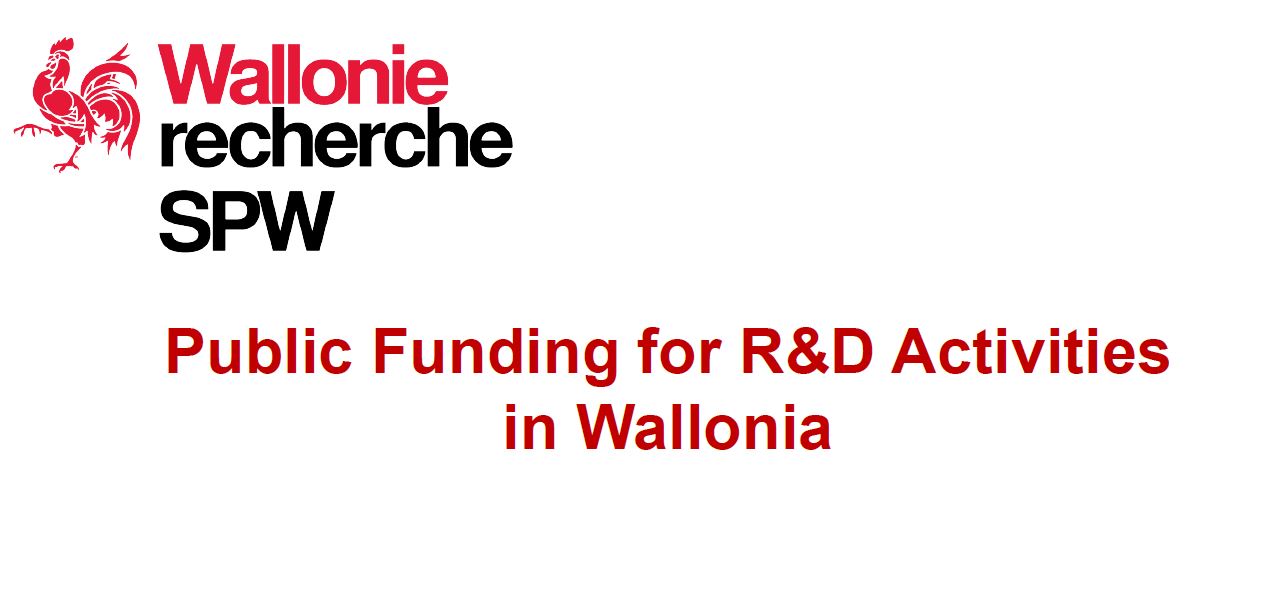 R&D funding in Wallonia